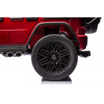 Elektrické autíčko Mercedes Benz G63 AMG XXL 24V 4 x 200W- červená